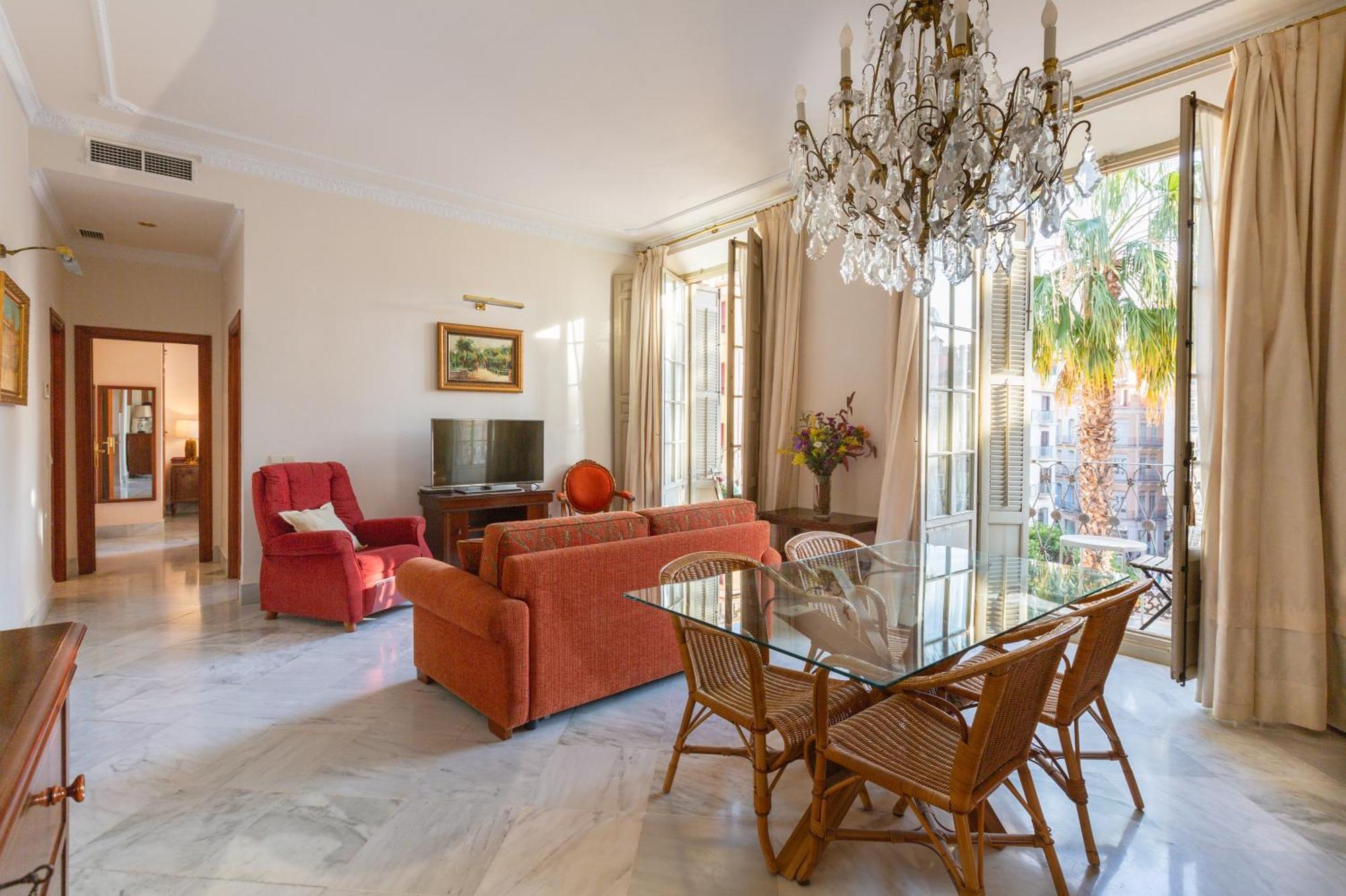 Plaza De La Constitucion Apartment Malaga Bagian luar foto